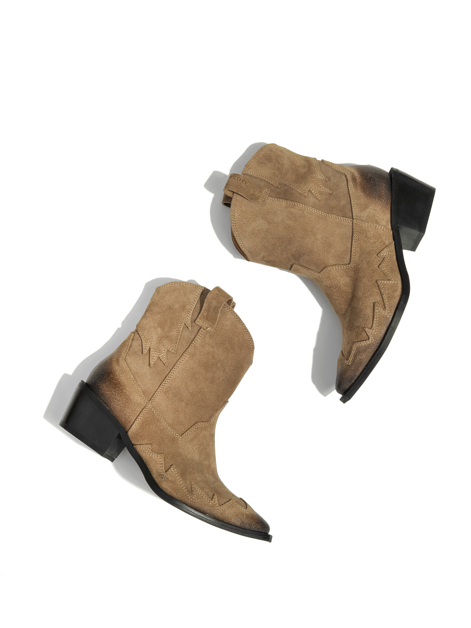Eternity short suede taupe